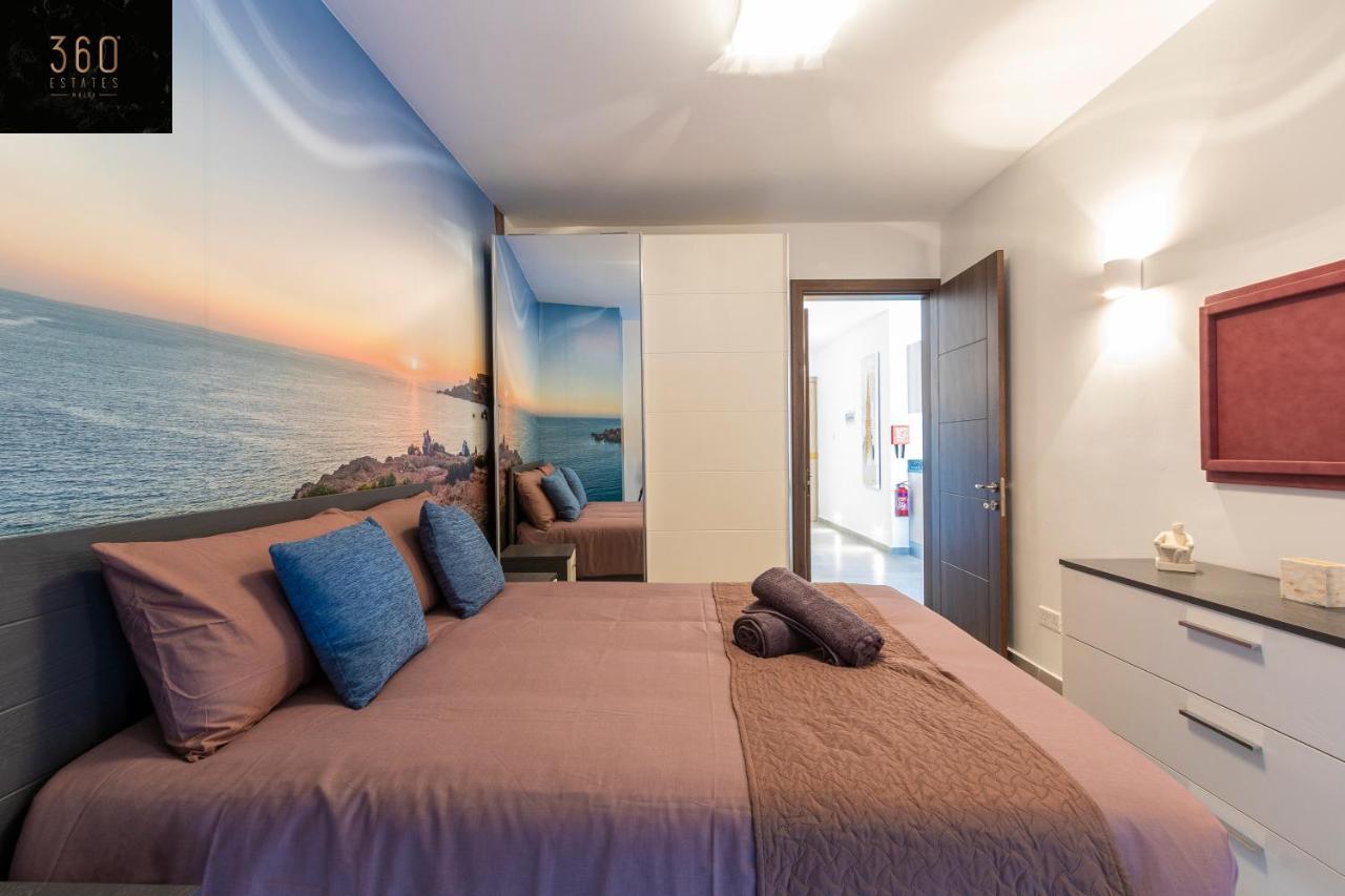 High-End Central Apt With Comfy Bed & Super Wifi By 360 Estates San Ġwann المظهر الخارجي الصورة